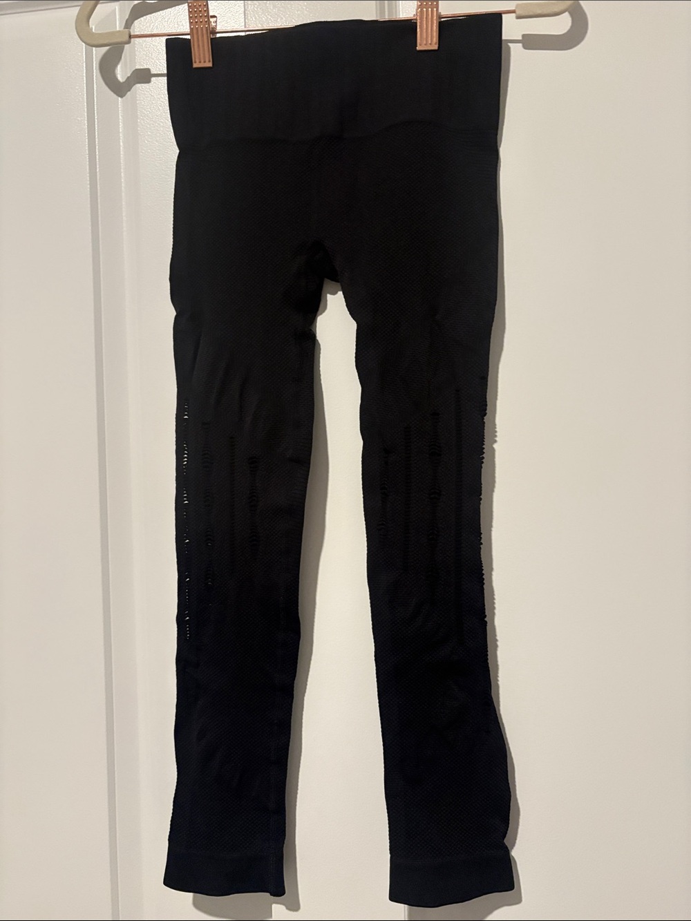 Curveez Black Seamless Stretch Leggings